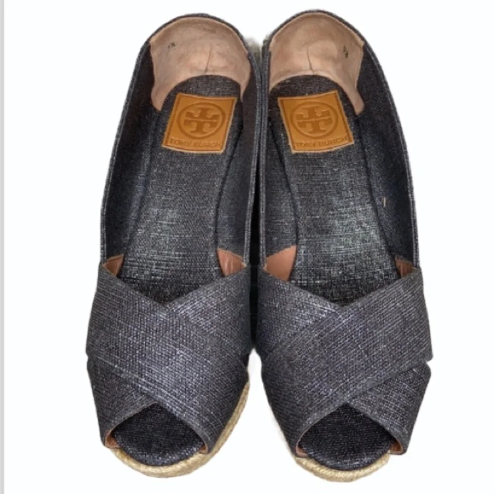 Tory Burch Filipa Wedge Espadrille size 9.5